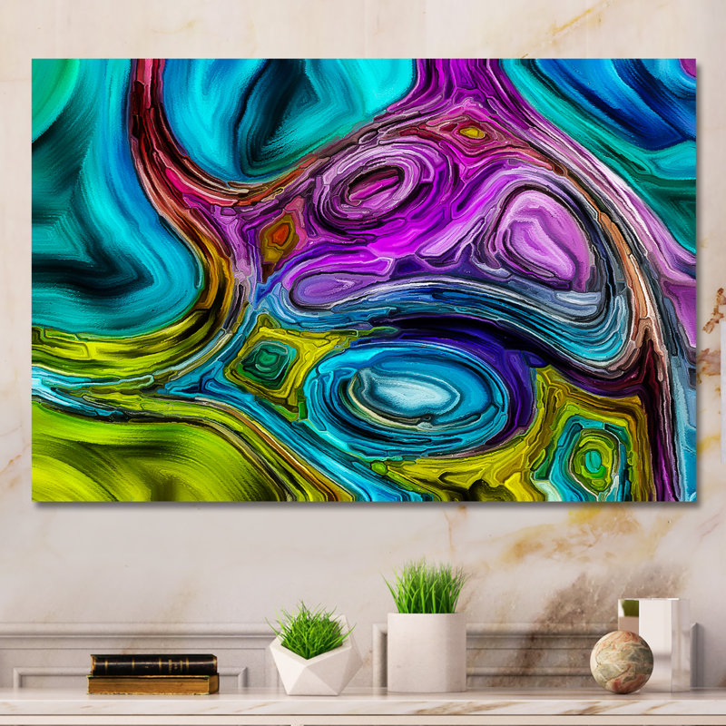 Energy of Unity - reproduction d'art sur toile, H 24 po x l 36 po x P 1 po, Toile tendue