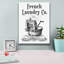 Epic Graffiti «French Laundry Co.»  sur toile par 12 "x 16"