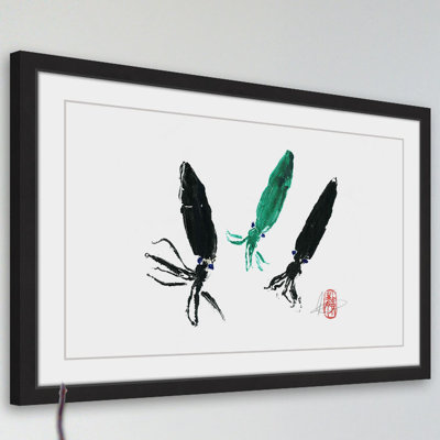 « ink brothers & sœur », reproduction d’art encadrée