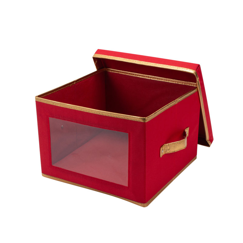 Assiettes repas des Fêtes, H 8,5 po x l 12,2 po x P 12,2 po