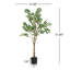 Ficus artificiel 51 po avec pot