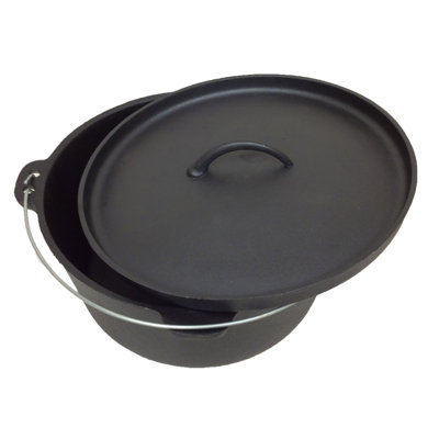 Cocotte en fonte ronde avec couvercle Cuisiland