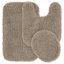 Treye Nylon 3 Piece Bath Rug Set with Non-Slip Backing-15667599
