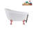 53.1'' x 25.6'' Soaking Acrylic Bathtub-90763180-76275071