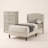 Jolande Contemporary Solid Wood 2 Pieces Bedroom Set-782920978-782920977