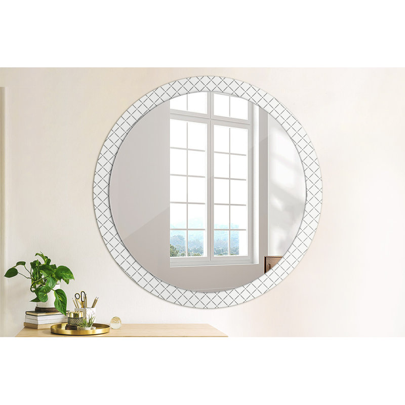 Huldar Glass Flat Wall Mirror