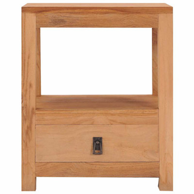 Bierce 40cm W Solid Wood Bedside Table