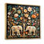 Art indien, éléphants de Jaipur 4 - Art indien, impression d'éléphants-756622981-801828216-756622976