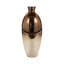 Vase de table décoratif en verre bicolore pour décoration intérieure - Vase de fleurs élégant pour le salon ou la chambre à coucher - Bronze-257705683