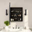 Armoire à pharmacie encastrée avec miroir biseauté-658368199-658368197