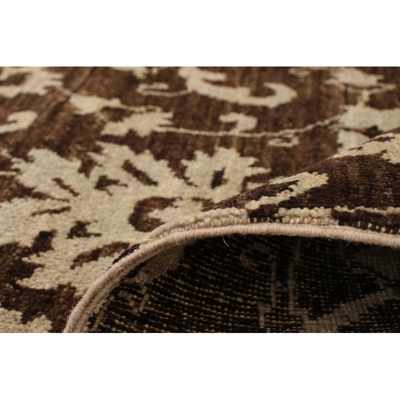 Tapis de la surface en laine 10 pi x 13 pi 11 po main one-of-kind noué la 2010 Helghi
