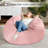 Giant 5' Memory Foam Furniture Bean Bag Chairs For Adults With Microfiber Cover 5Ft (Pink)-1604916093-1604916070