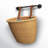 Kulikowski Round Bamboo Wall Basket
