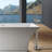 Freestanding Bathtub Faucet with Hand Shower-129590992