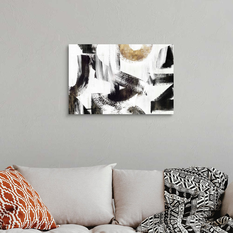 Concept I - reproduction d'art sur toile, H 30 po x l 20 po x P 1,25 po, Toile tendue