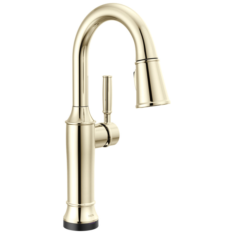 Renaldi Touch2O Bar / Prep Faucet with Touchless Technology, Lumicoat Polished Nickel