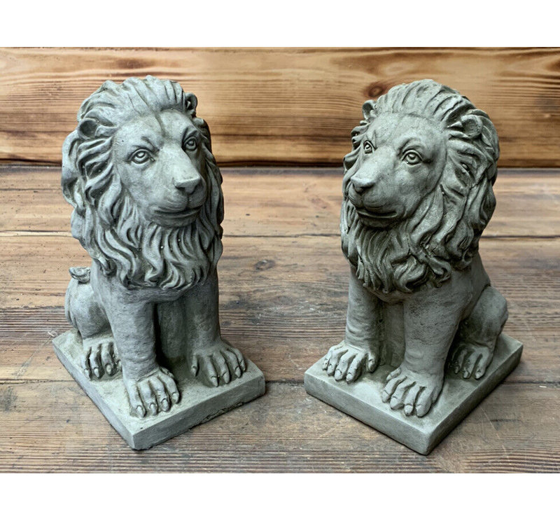 Sequence Animals Stone Garden Statue