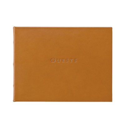 Leather Guest Book