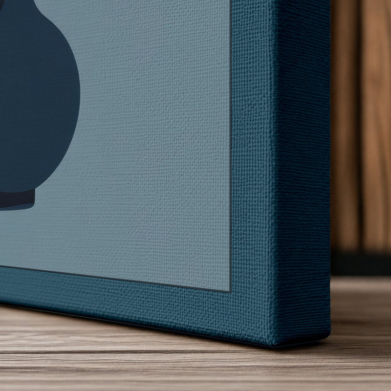Print, 24x16 - 61.0 x 40.6 cm, Teal Border