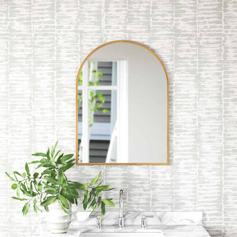 Sherman Full Length Mirror, Gold, 31.5" x 23.5"