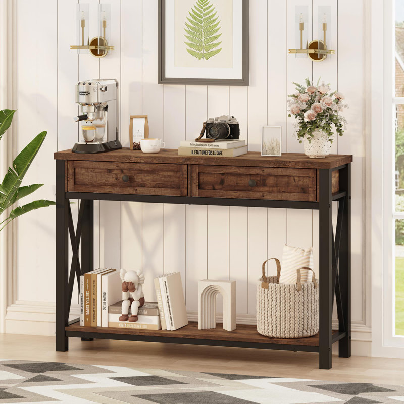 Console de 47,24 po Aust, Chêne rustique