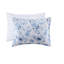 Literie à rayures florales pour lit simple / simple TG, microfibre, attaches intérieures, housse de couette lavable en microfibre pour TG-119384056