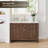 Lala 48" Single Bathroom Vanity with Grain White Engineered Stone Countertop with Mirror-8448494