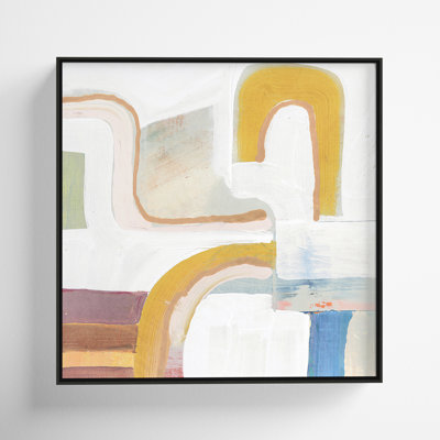 Copeland Together Again I by Cartissi - Floater Frame Painting Print on Canvas