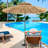 Kaysin 108'' Lighted Beach Umbrella