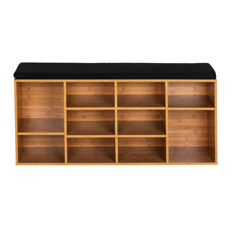 Polyester Upholstered Storage Bench