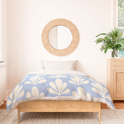 Blue Standard Cotton Duvet Cover