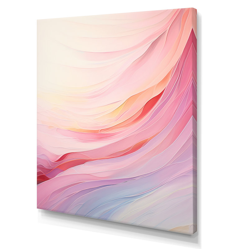 «Ephemeral Rainbow Fantasy Arc I» sur toile, Toile tendue, H 40 po x l 30 po x P 1,5 po