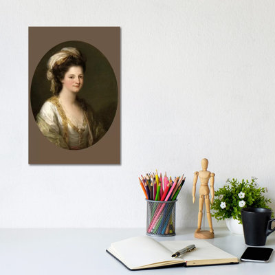Portrait Of A Woman, C.1770 by Angelica Kauffmann - Wrapped Canvas Painting