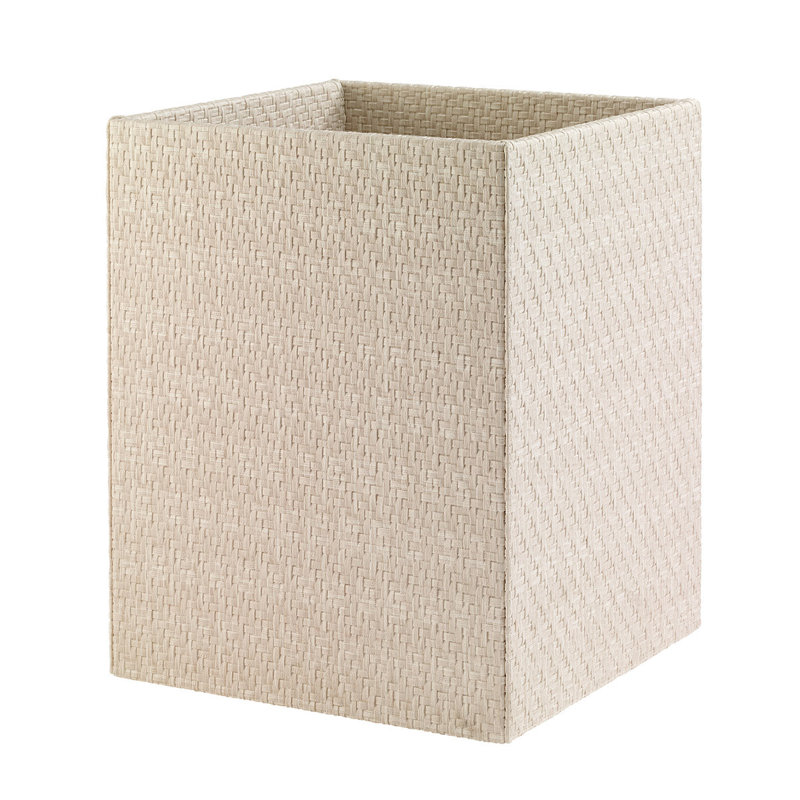 4 Gallons Waste Bin, Cream