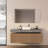 Altair 17'' White Ceramic Square Bathroom Sink with Overflow