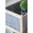 Set Of 2 Rectangular Rustic Planter, L:20x14x11.5" S:17x12x10"