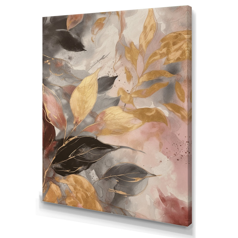 Impression sur toile botanique Herb, H 44 po x l 34 po, Toile tendue