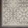 Tapis floral ivoire / gris Yurig