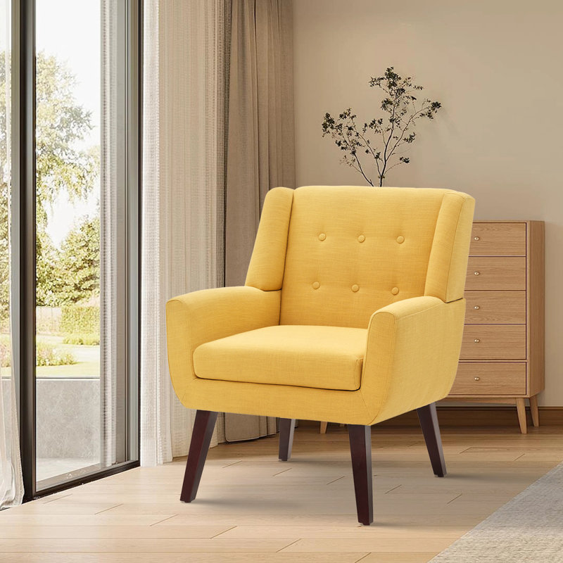 Fauteuil Avae, Jaune