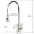 Touchless Kitchen Faucet, Brushed Nickel, Contemporary Enchantment, Single Handle, Ceramic Filler, Brass Motion Sensor Activated Tap, Fascination,-615769153