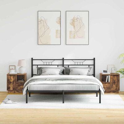 Bedside Cabinet With Drawer 2 Pcs 50 X 34.5 X 50 Cm