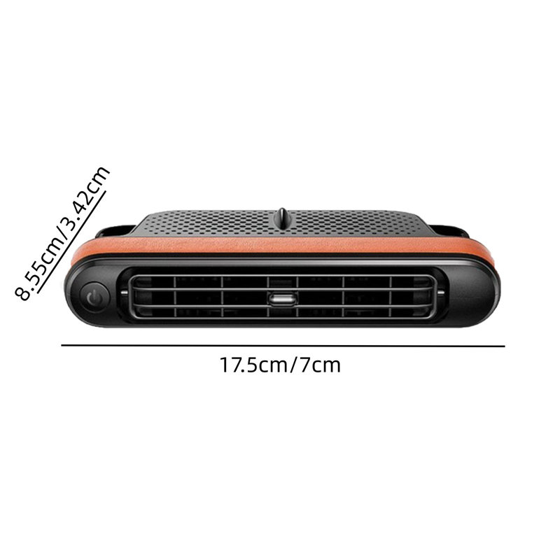 Ventilateur de voiture à clé USB avec ventilateur réglable