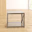 Almaguer Glass Top End Table-27809682