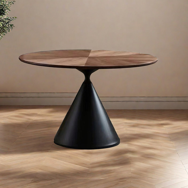 Table de salle à manger Retro Minimalist, L 47,2 po x L 47,2 po