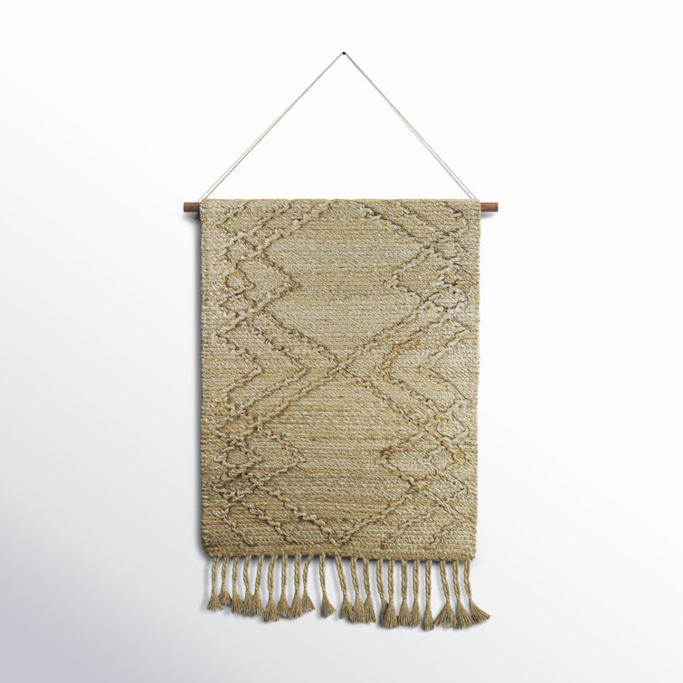 Hand Woven Solid Wood Wall Hanging