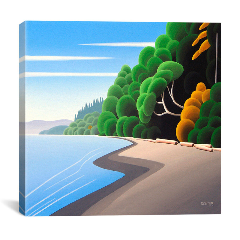 « côtier automne » par impression sur toile Ron Parker, H 18 po x l 18 po x P 1,5 po