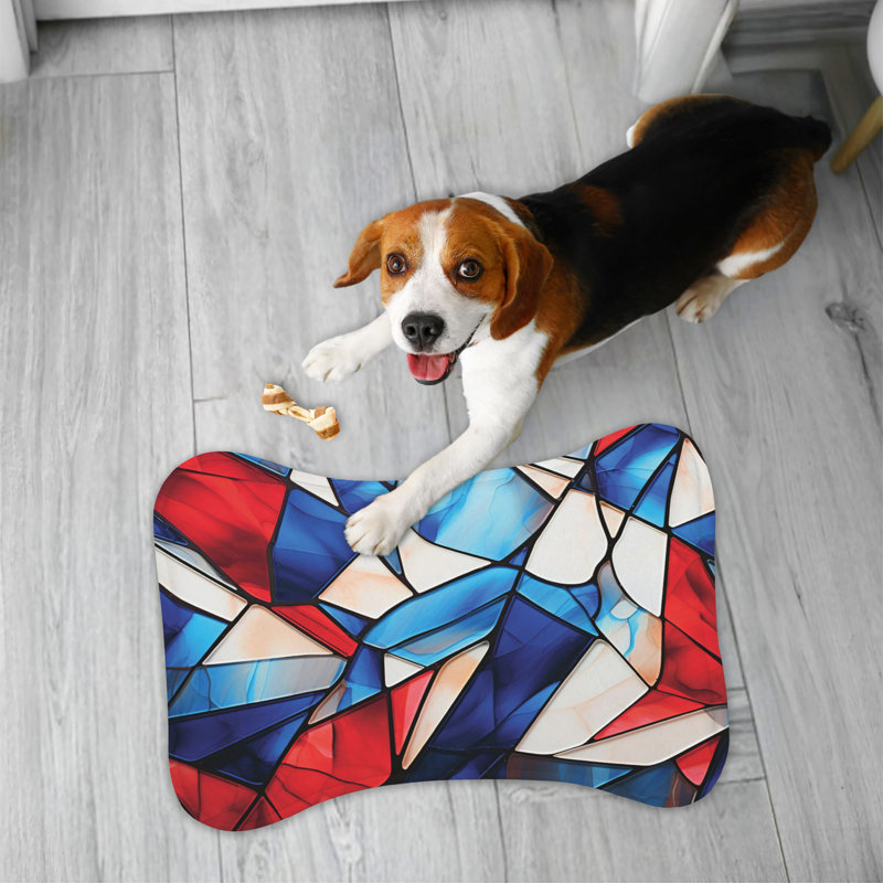 Tapis patriotique 1 pièce, Moyen (18 po)