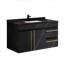 Ensemble de meuble-lavabo flottant 36 po Sanes