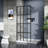 Goodyo 34" X 72" Shower Door Walkin Black Finish