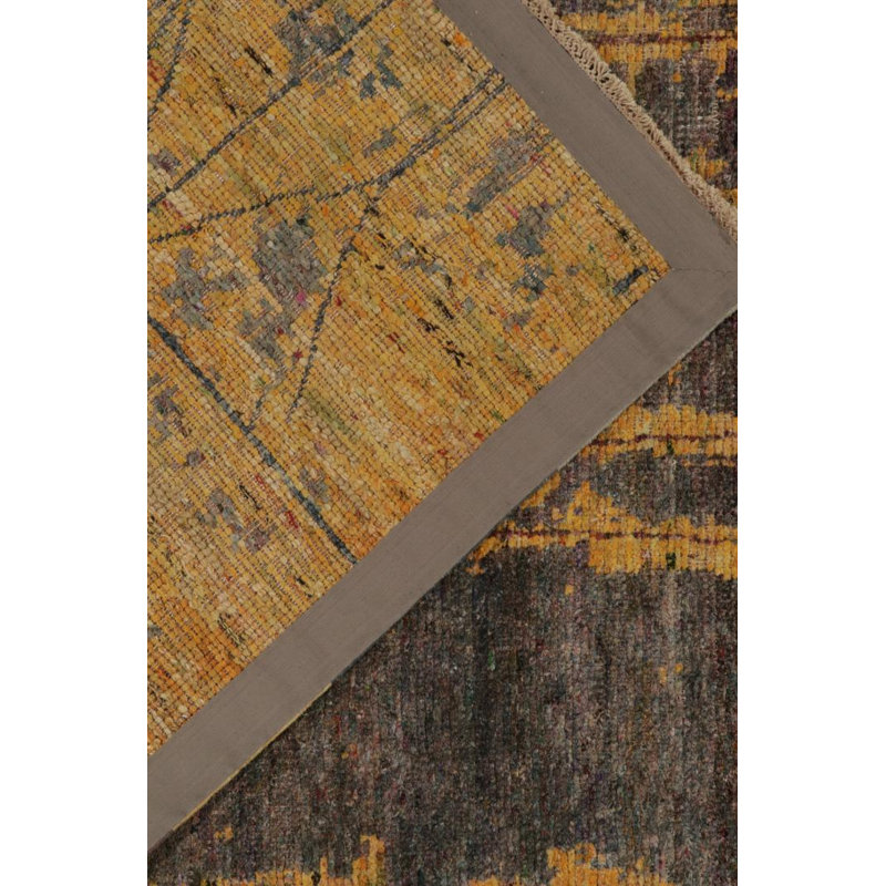 Wool Abstract Area Rug